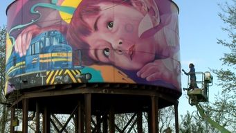 pueblo de casas pintadas: un proyecto que comenzo en 2020 y que con 27 murales embellece san ramon