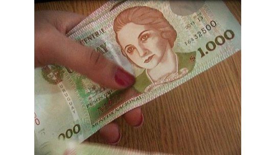 Trío detenido en Parque del Plata con $45.000 en billetes falsos