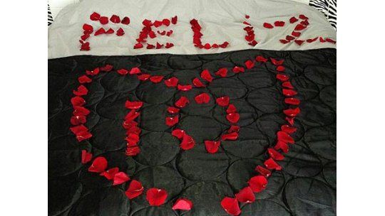 Luis Suárez se puso romántico