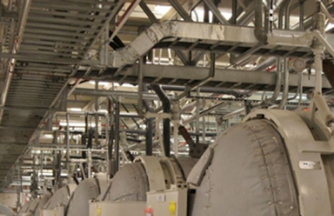 La Organización de Energía Atómica de Irán mostró en noviembre de 2019 el interior de la planta conocida como Fordo, donde se desarrollan las pruebas de enriquecimiento de uranio. 