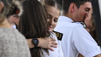 asi fue el reencuentro de la princesa leonor y la reina letizia luego de cuatro meses sin verse