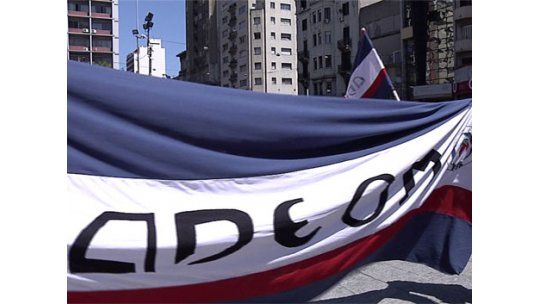 Nuevo paro de ADEOM este miércoles en Montevideo