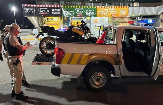 Fotos: Policía Caminera.