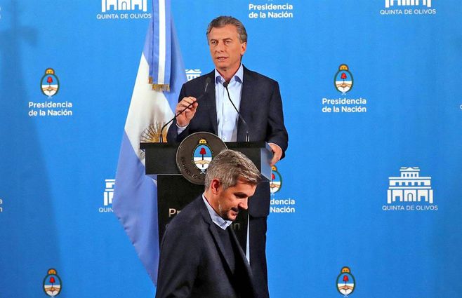 Macri y Peña, una sociedad política muy fuerte que viene sufriendo el desgaste del poder.