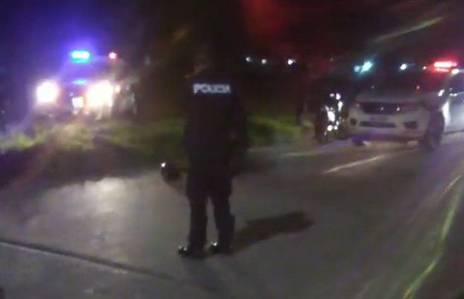 Foto: captura de pantalla. Hubo un intercambio de disparos; la funcionaria disparó 12 veces.