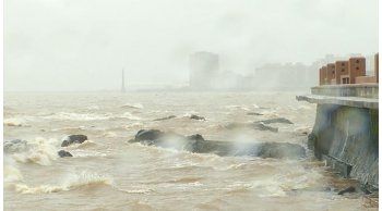 meteorologia actualizo su alerta por lluvias abundantes y vientos fuertes