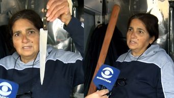 vino con un cuchillo, me pidio la plata y le di un palo: comerciante evito ser rapinada en solymar, y asi lo conto