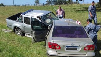 murio conductor de una camioneta que choco de frente con un auto