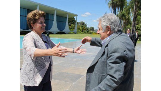 Dilma y Mujica