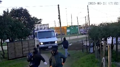¡Despertate, hermano, dale!: así fue la huida de los delincuentes que asaltaron el BROU de Pando