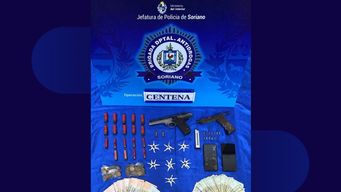 dos condenados en operativo antidrogas donde se incauto pasta base, dinero y armas