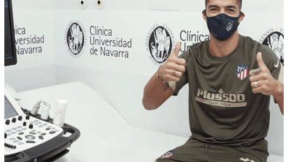suarez dio vuelta la pagina: paso prueba medica y espera debutar el domingo