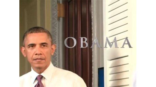 Barack Obama presentó una falsa película sobre su vida