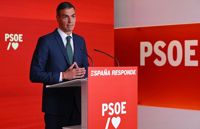Pedro Sánchez. Foto: AFP