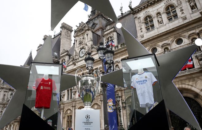 La previa de la Champions en París. (Foto: AFP).