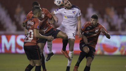 El uruguayo Matías Zunin, figura en Liga de Quito