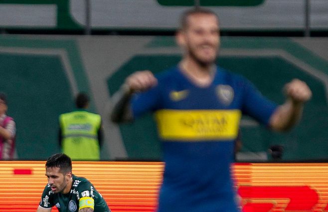 Benedetto vuelve a castigar a Palmeiras como lo hizo en Buenos Aires.&nbsp;