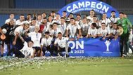 Liverpool campeón de la Supercopa 2023. Foto: FocoUy. Liverpool campeón de la Supercopa 2023. Foto: FocoUy.