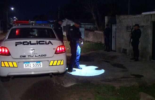 Foto: Subrayado. Escena de homicidio en el barrio 40 Semanas.