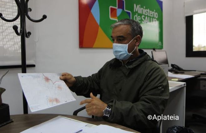 Sarri&eacute;s muestra los puntos cr&iacute;ticos de Covid-19 en Rivera