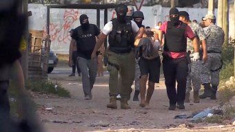 Foto: Subrayado. Detención de uno de los sospechosos del homicidio.