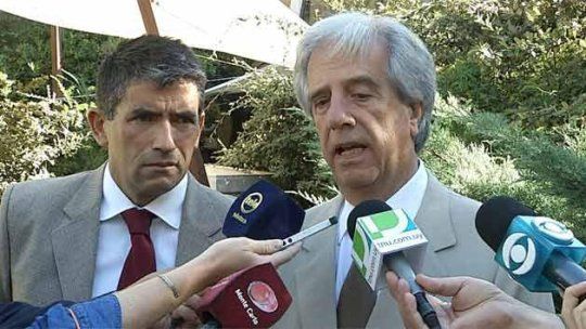 sendic con vazquez y la prensa