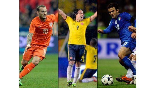 Mundial: se conoció la lista de Italia, Colombia y Holanda