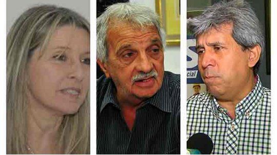 Elvira Dominguez, Sixto Amaro, Ramón Ruiz, BPS, directores sociales