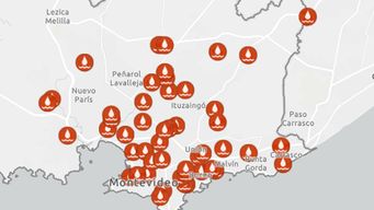 lluvias y tormentas en montevideo: la imm muestra zonas con riesgo de inundacion