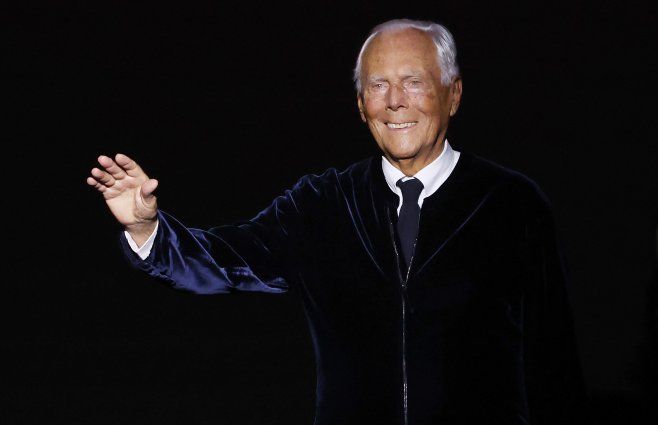 Foto: AFP. Giorgio Armani (1934-2025).