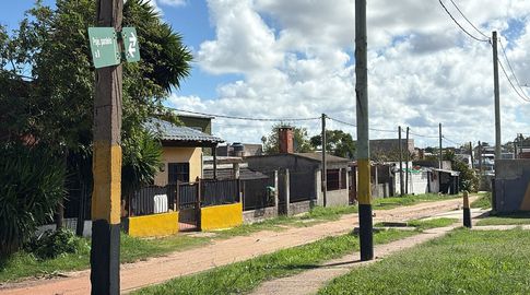 Foto: Mª. Eugenia Scognamiglio, Subrayado. Escena del homicidio en Casabó.