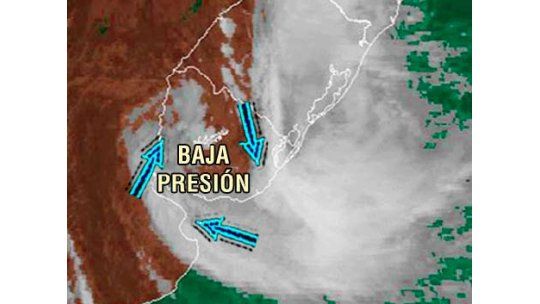 Advertencia: vientos muy fuertes y mucha lluvia para este jueves