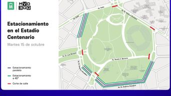 comenzo la zona exclusion para el partido ante ecuador en el centenario; como estacionar de forma correcta