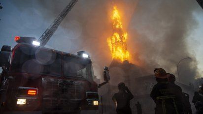 a un ano del estallido social contra pinera, hubo disturbios en chile