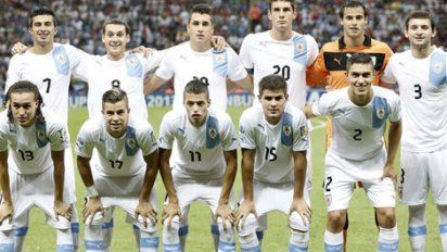 Selección Sub-20 de Uruguay en el Mundial de Turquía 2013: muchas caras conocidas que volverán a verse con sus colegas franceses en Rusia 2018 ya como futbolistas mayores.