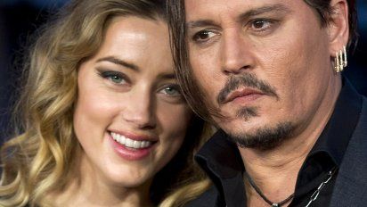 Johnny Depp y Amber Heard juntos, en 2015