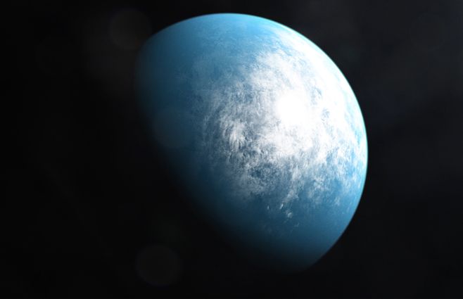 Foto: el exoplaneta hallado parecido a la Tierra (AFP).