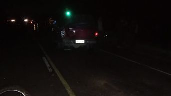 un hombre de 61 anos fallecio tras siniestro entre la moto que conducia y una camioneta