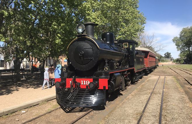 Foto: Estación Peñarol. Twitter @MunicipioGMvd