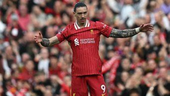 Foto: AFP. Darwin Núñez.