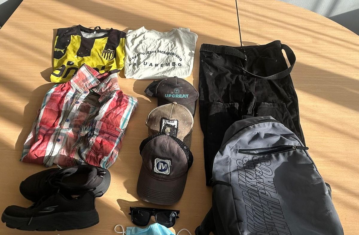 Foto cedida a Subrayado. Lo incautado en la casa del delincuente. Foto cedida a Subrayado. Lo incautado en la casa del delincuente.