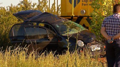 quedo libre el maquinista de afe que choco un auto y dejo un muerto y un herido