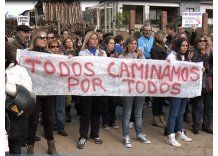 Vecinos de El Pinar marcharon por seguridad y libertad