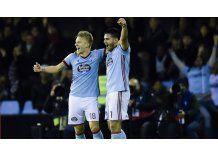 Con un gol de Maxi Gómez, el Celta evitó el triunfo del Real Madrid en Vigo