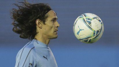 Edinson Cavani, uno de los esperados regresos a la Selección. Estará en Brasil.