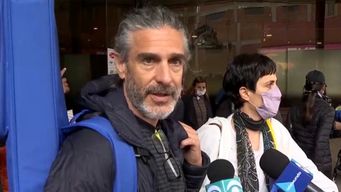 leo sbaraglia y julieta diaz, de los primeros en llegar a uruguay tras reabrir las fronteras