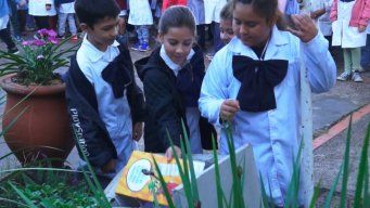 Foto: Subrayado. Cápsula del tiempo en escuela en Paysandú.