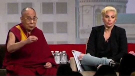 lady gaga dalai lama