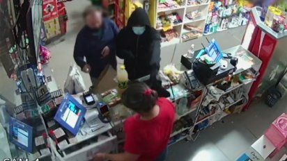 cometio cuatro rapinas en 10 dias y cayo por las filmaciones de las camaras de seguridad