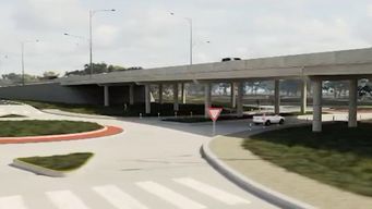 construiran un intercambiador a desnivel y dos rotondas en ingreso a parque del plata